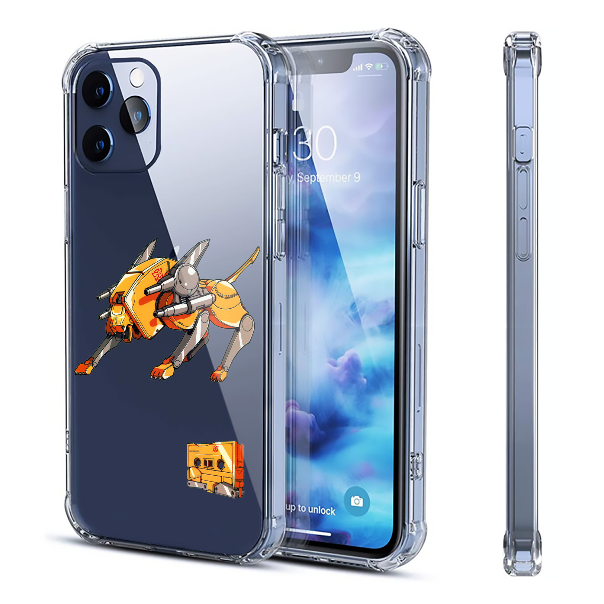（画像用）  【iPhone 12シリーズ対応】透明スマホケース（クリアソフトケース）
